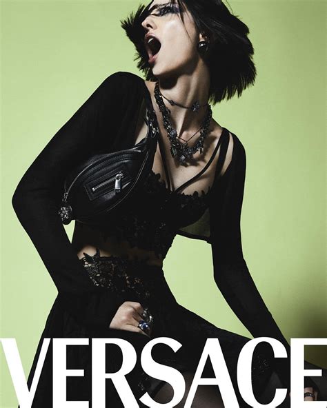 versace 2023 ss|Versace black jacket.